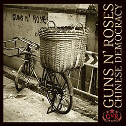 Carátula del álbum Chinese Democracy de Guns N' Roses